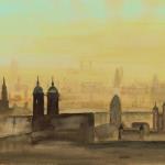 Sunset Impression, London. $275 NZD